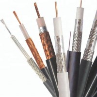 Hot Sale Rg6 Rg59 Rg59+2c Copper Electric Communication Rf Cctv Coaxial Cable 75 Ohm